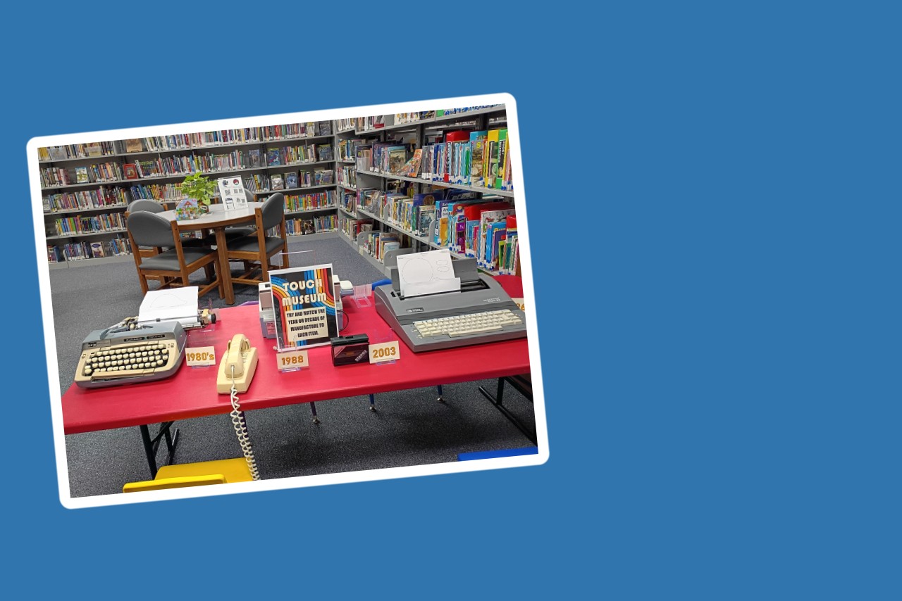 A touch museum featuring older technology.